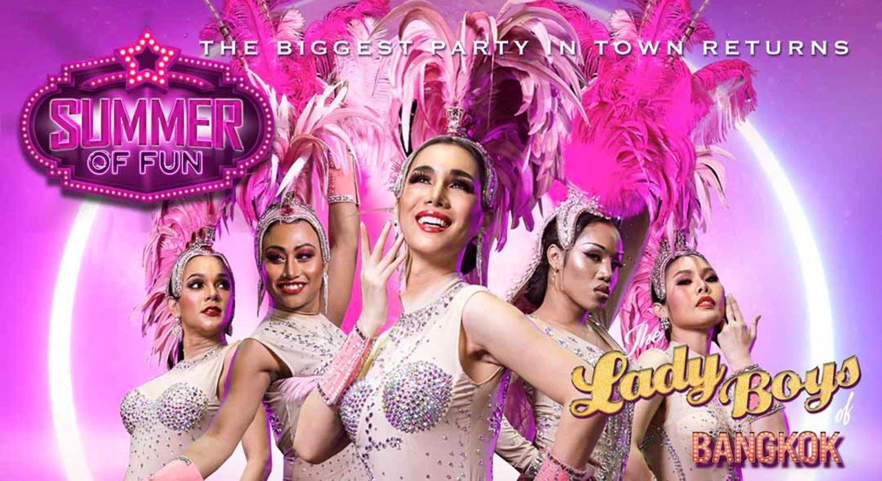 Ladyboys of Bangkok Summer Of Fun Love Derby